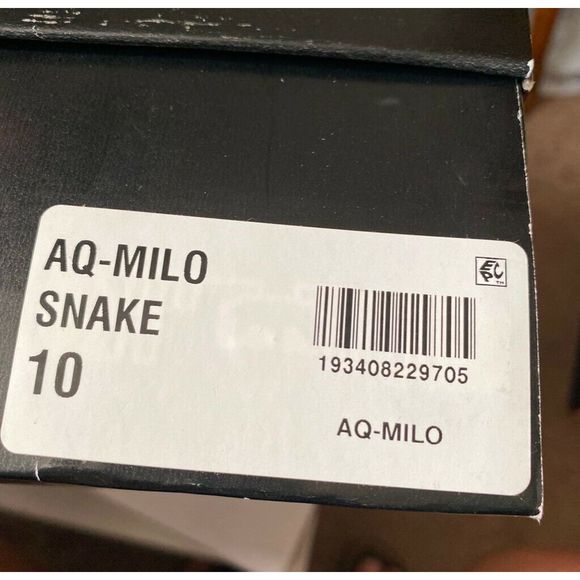 Aqua Milo Platform Heels Shoes Snake Print 10 New - Picture 11 of 11